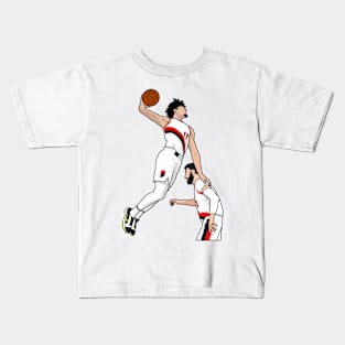 Dunk it with shaedon Kids T-Shirt